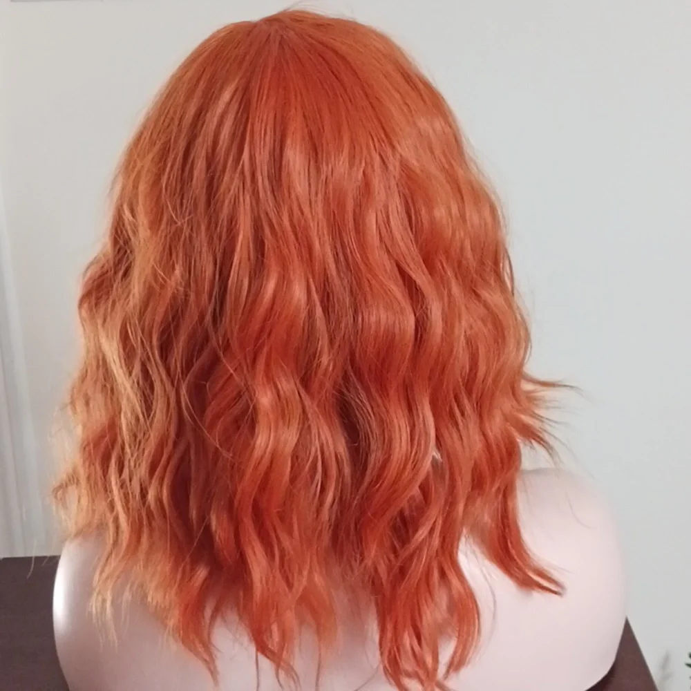 Reddish-orange wig - Picture 4 of 4